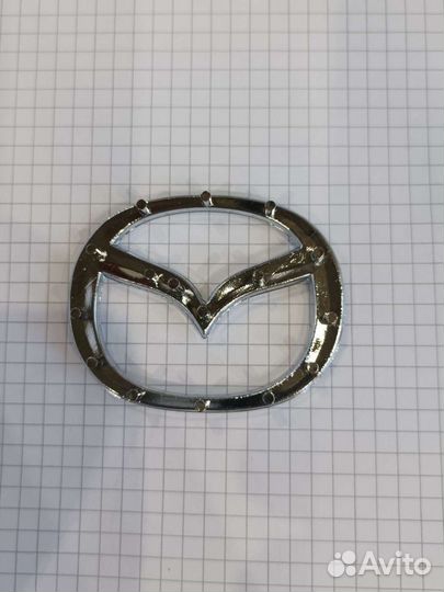 Эмблема на руль mazda 3 bl