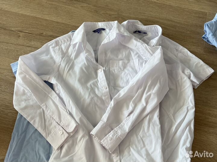 Рубашка школьная 128