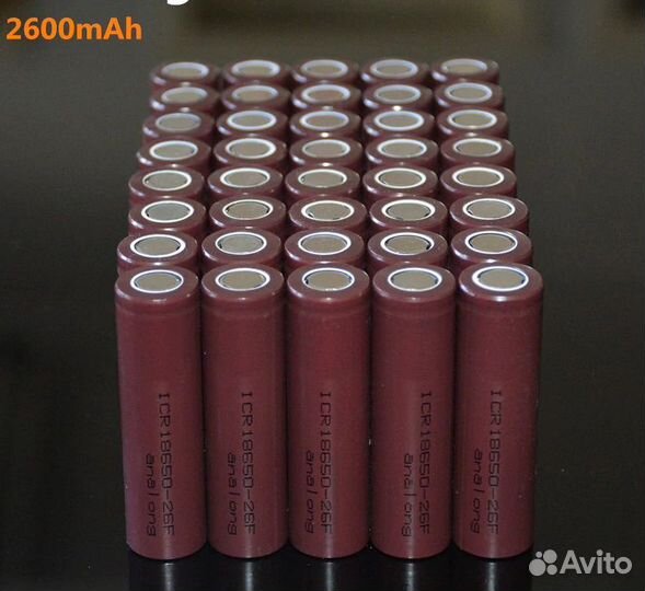 Литийион акум от14мОм Samsung3300мАч2600мАч1500мАч