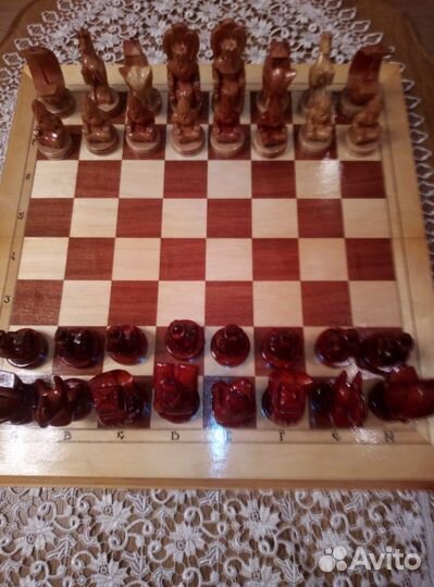 Шахматы ручной работы