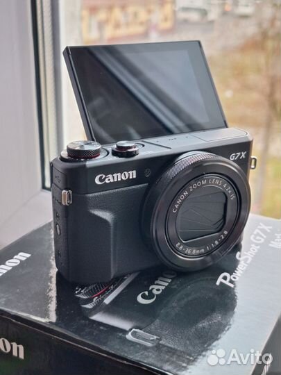 Canon PowerShot g7x mark ii black