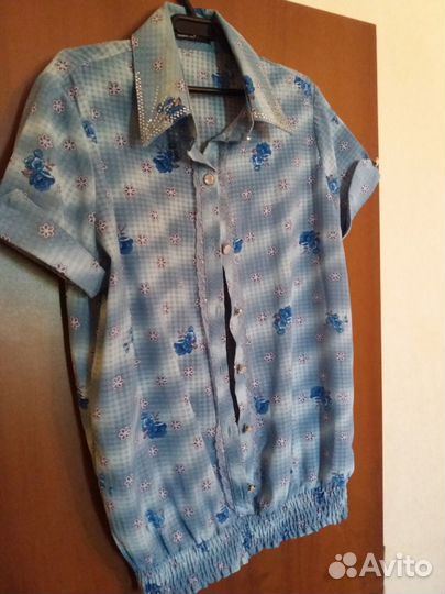 Блузки летние на девочку