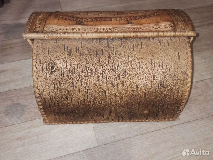 Хлебница из бересты