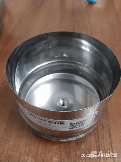 Заглушка с конденсатоотводом, D-115, внутренняя