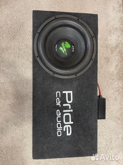 Сабвуфер и усилитель