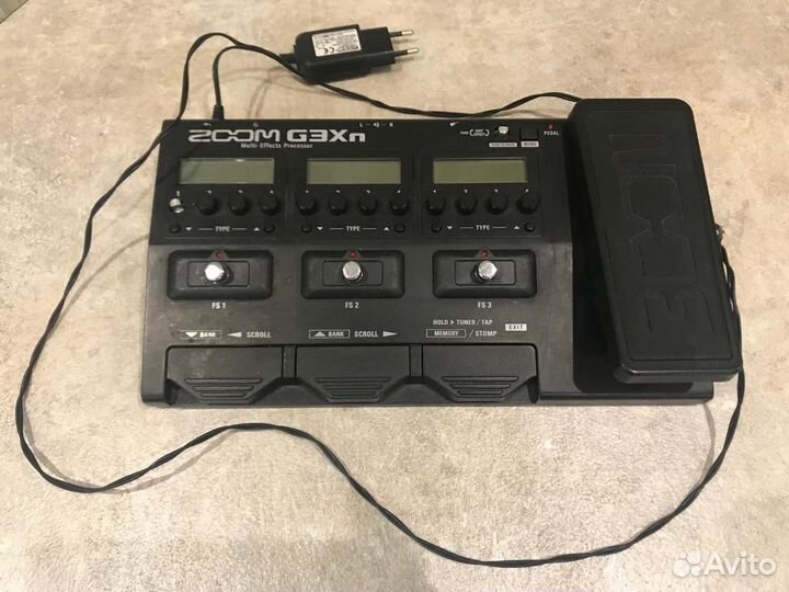 Гитарный процессор zoom g3xn