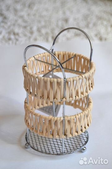 Подставка под столовые приборы Хромированная сталь