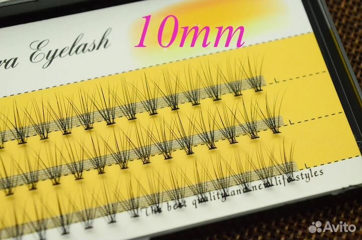 Ресницы пучки 10D Nesura