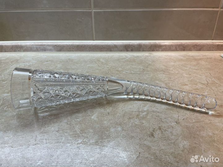 Хрустальный рог/фужер, ссср, раритет