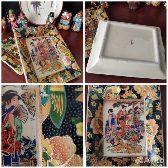 Satsuma,пепельница для сигар, Япония