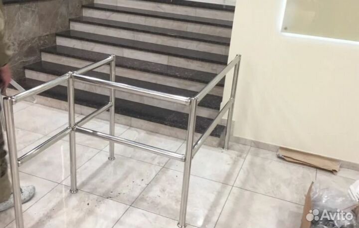 Вешалки, рейлы из нержавеющей стали