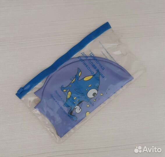 Новые шапочки для бассейна детские SPX