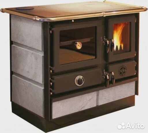 Плита magnum plus 4D L S (с камнем) (левая) MBS