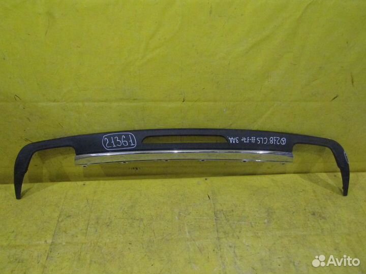 Спойлер бампера Mercedes CLS -218 10-14г 21361