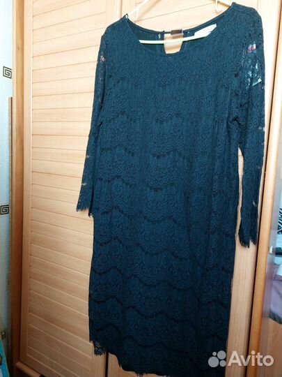 Вечернее кружевное платье М размер новое