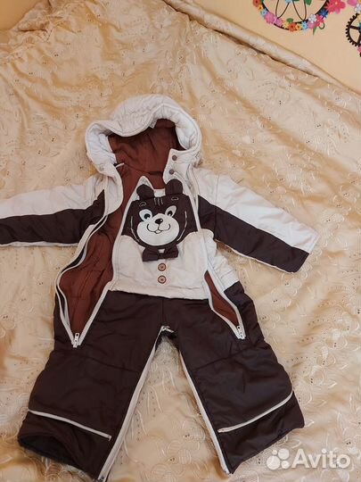 Зимний комбинезон для мальчика