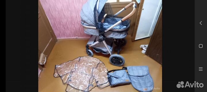 Коляска 2 в 1 Luxmom б/у