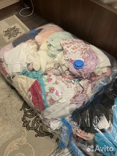 Вещи пакетом на девочку