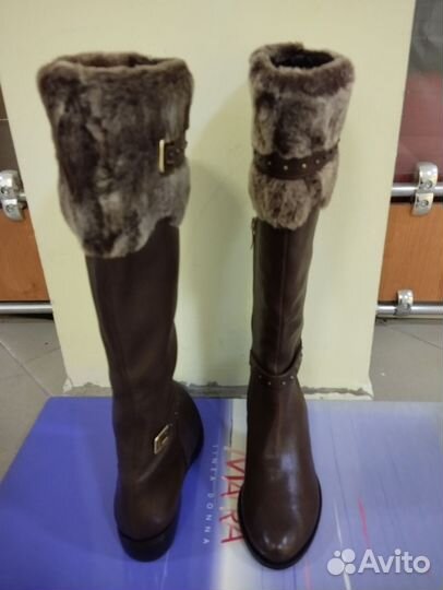 Сапоги женские,новые, 37, Италия, Mafra, осень