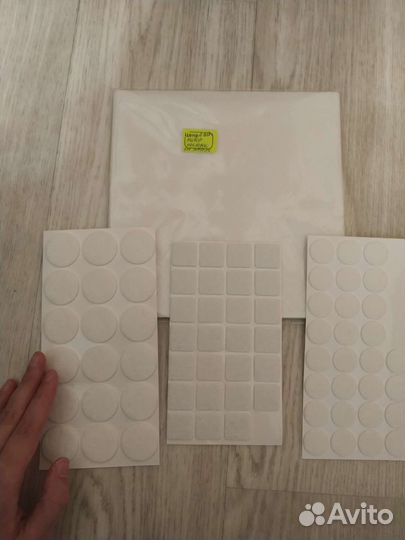 Набор фетровых накладок для мебели