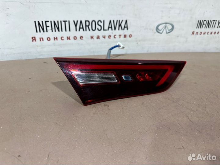 Фонарь в крышку багажника левый Infiniti Q60 CV37