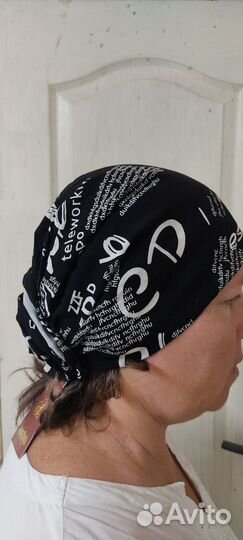 Мягкая шапочка летняя