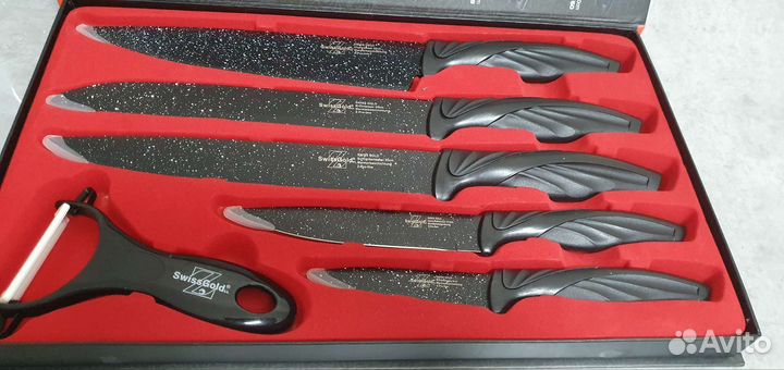 Набор ножей 6 предметов. Новый