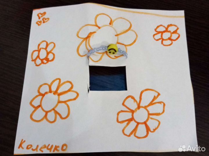 Колечко из бисера