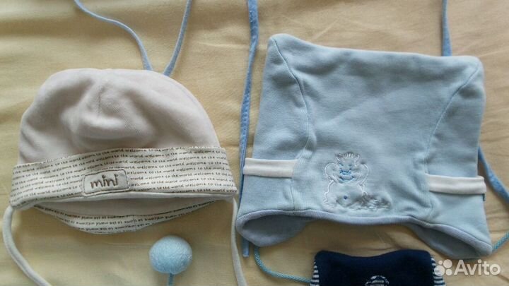 Шапочки детские р-р 40-42