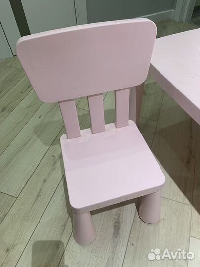 Детский стол и стул IKEA
