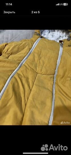 Осенний комбинезон 74-80