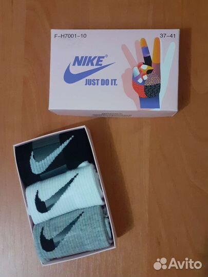 Носки nike в подарочной коробке