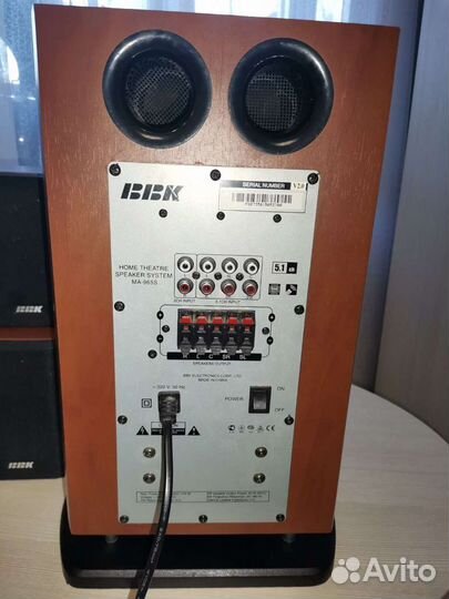 Сабвуфер активный ввк