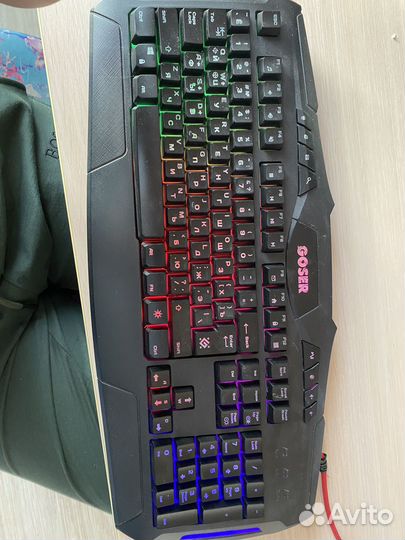 Игровая клавиатура defender Goser GK-772L