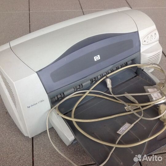 Принтер цветной формат A3 HP deskjet 1180c
