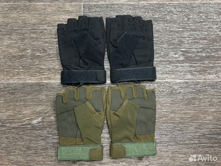 Тактические перчатки без пальцев оптом