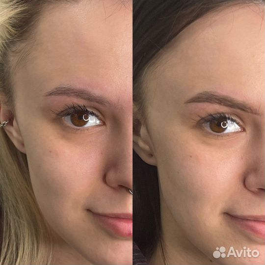 Брови, ламинирование бровей и ресниц