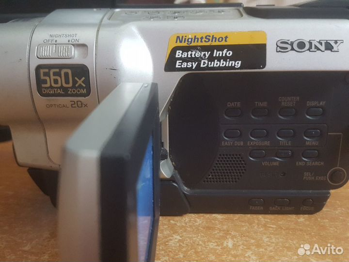 Видеокамера sony