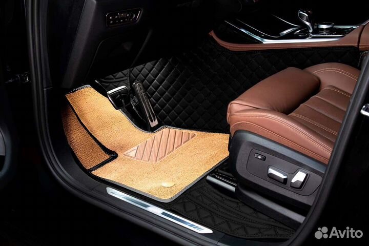 3D Коврики Hyundai Салон Багажник из Экокожи