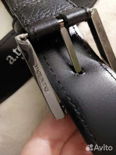 Кожаный ремень a. testoni