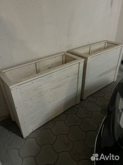 Ящик деревянный для цветов 85см х 1м10см х 45 см