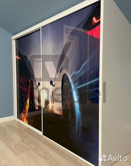 Шкаф купе угловой