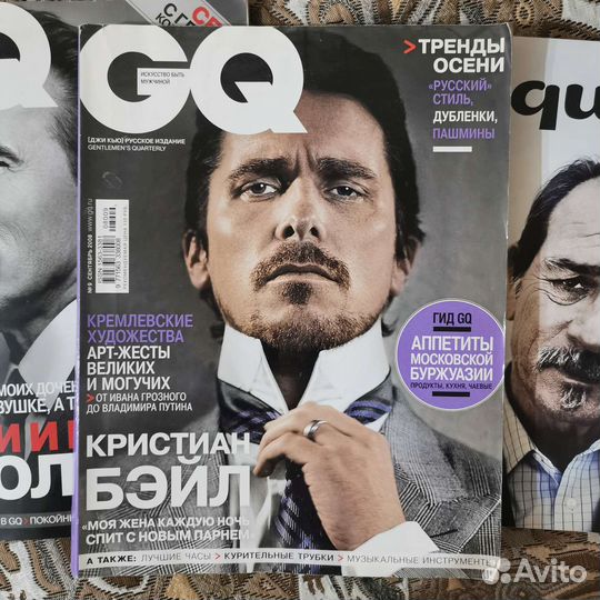 Журнал GQ Кристиан Бэйл