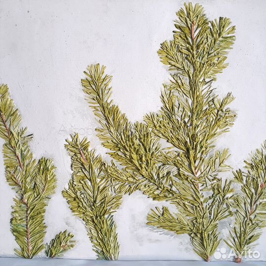 Ботанический барельеф 