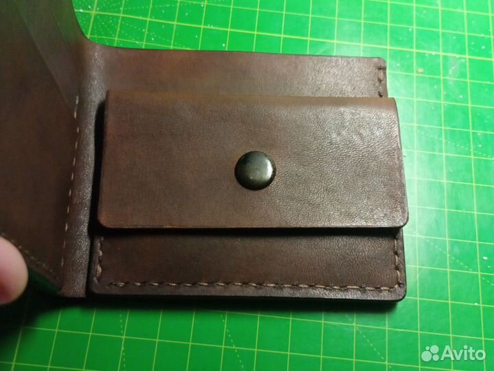Кошелек натуральная кожа ручная работа