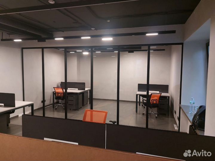 Офисные стеклянные перегородки