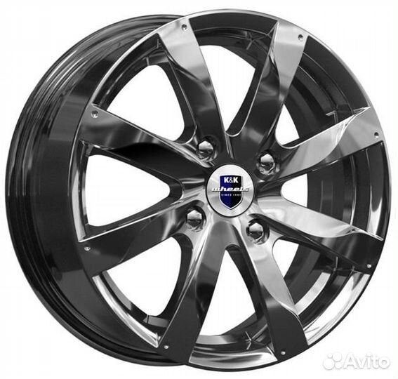 K&K Джемини : 6x15 4*100 Et:39 Dia:56,6 кварц