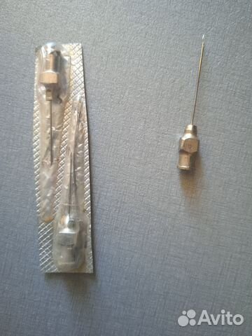 Иглы к старому стеклянному инсулиновому