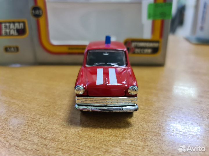 Модель 1:43 Москвич 403 пожарный