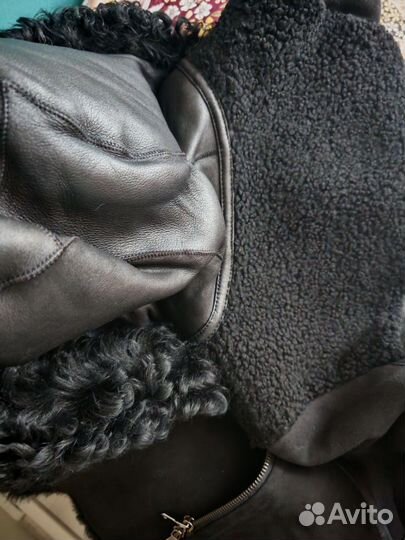 Дубленка натуральная женская 48 размер